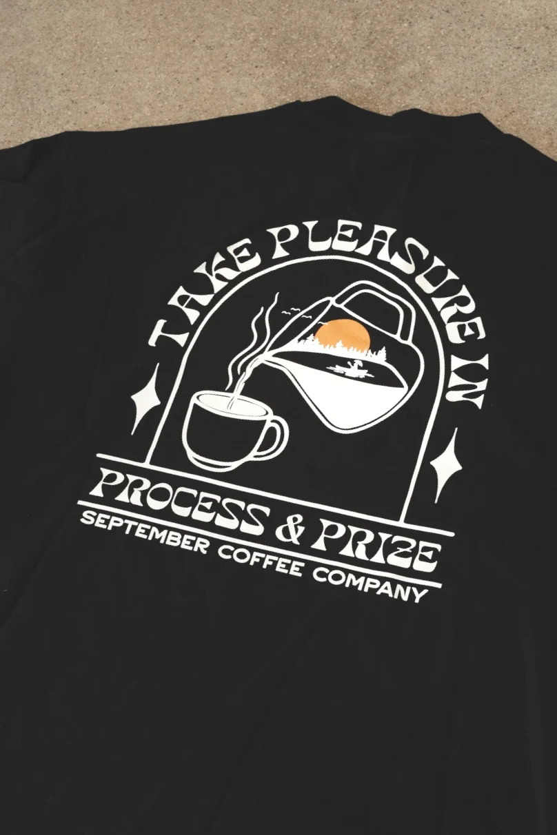 September Tee - Black - Pleasure & Prize - Image 2